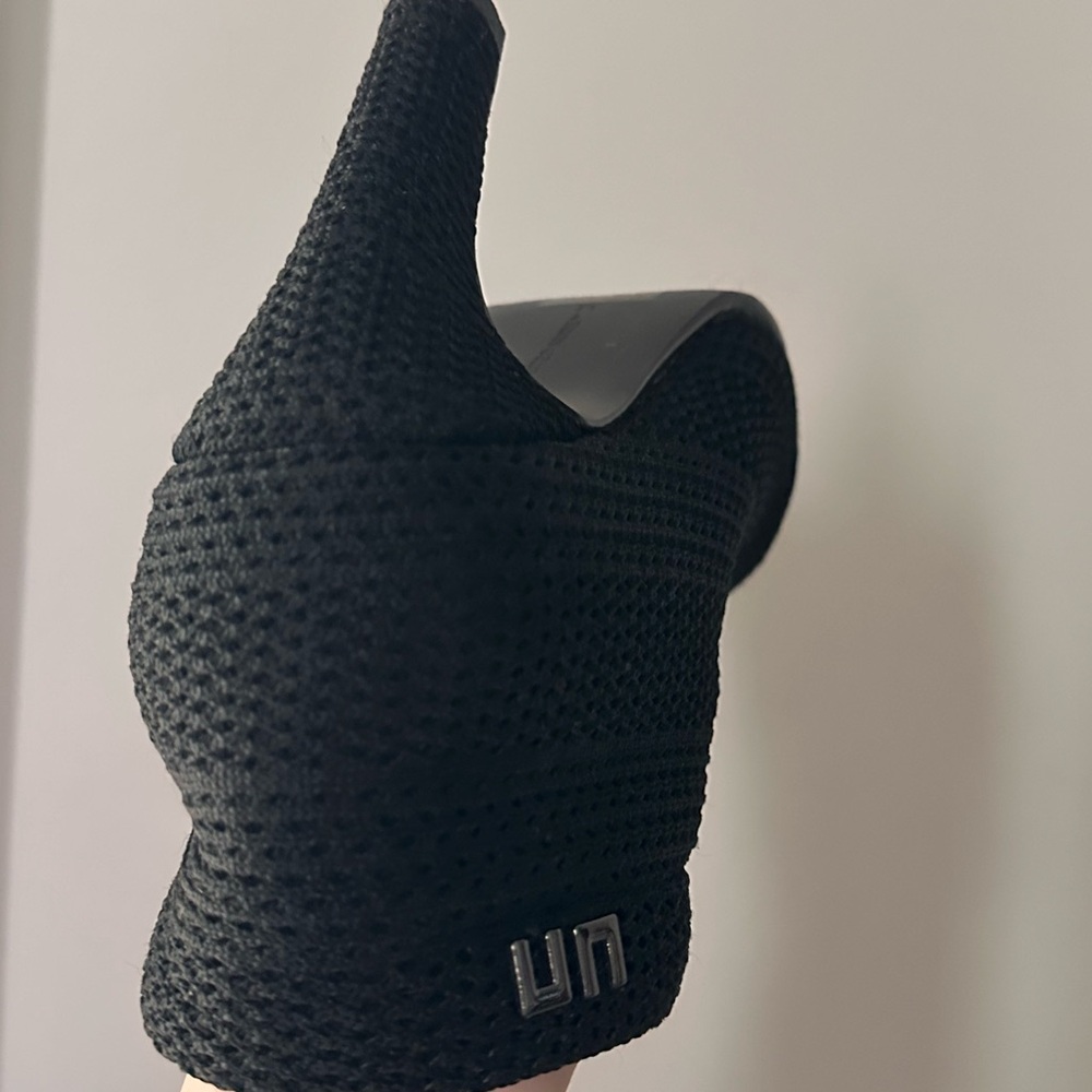 United Nude Folded Hi Woven Black Ankle Boots - Picture 7 of 11